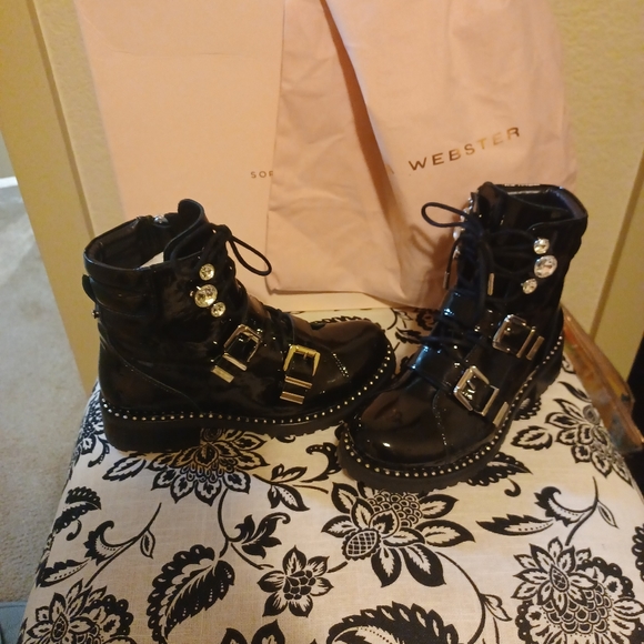Sophia Webster Biker Boots size 8 1/2 - Picture 3 of 8